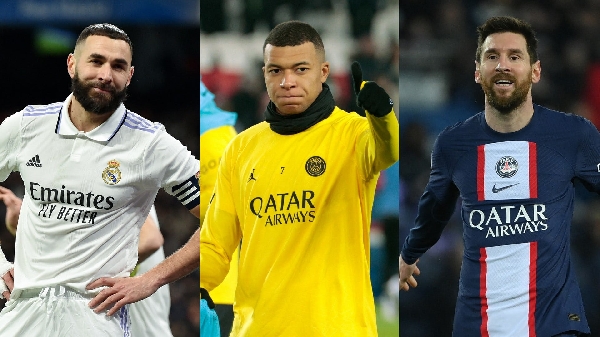 Leo Messi, Karim Benzema et Kylian Mbappé, finalistes du prix  The Best 